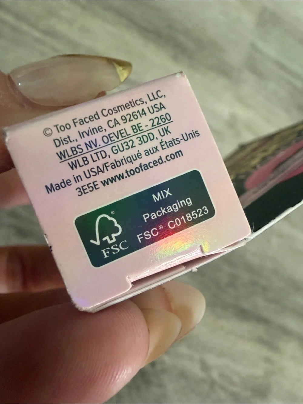 Too Faced Lip Injection Maximum Plump Lip Plumper - Pink & Gold Packaging